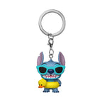 Produktbild Stitch in Schwimmring Funko Pop Schlüsselanhänger - Lilo & Stitch