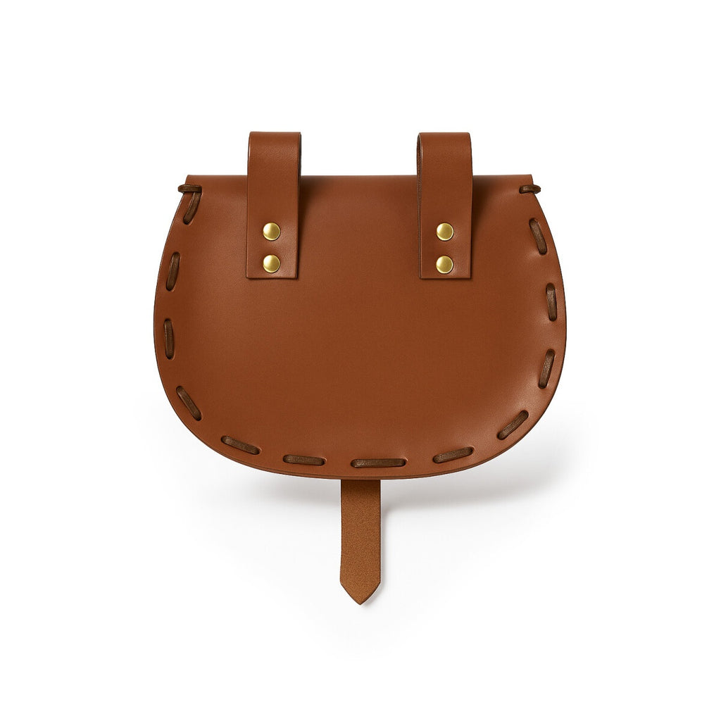 Product image Medieval Leather Belt Pouch Erin with Celtic Embossing