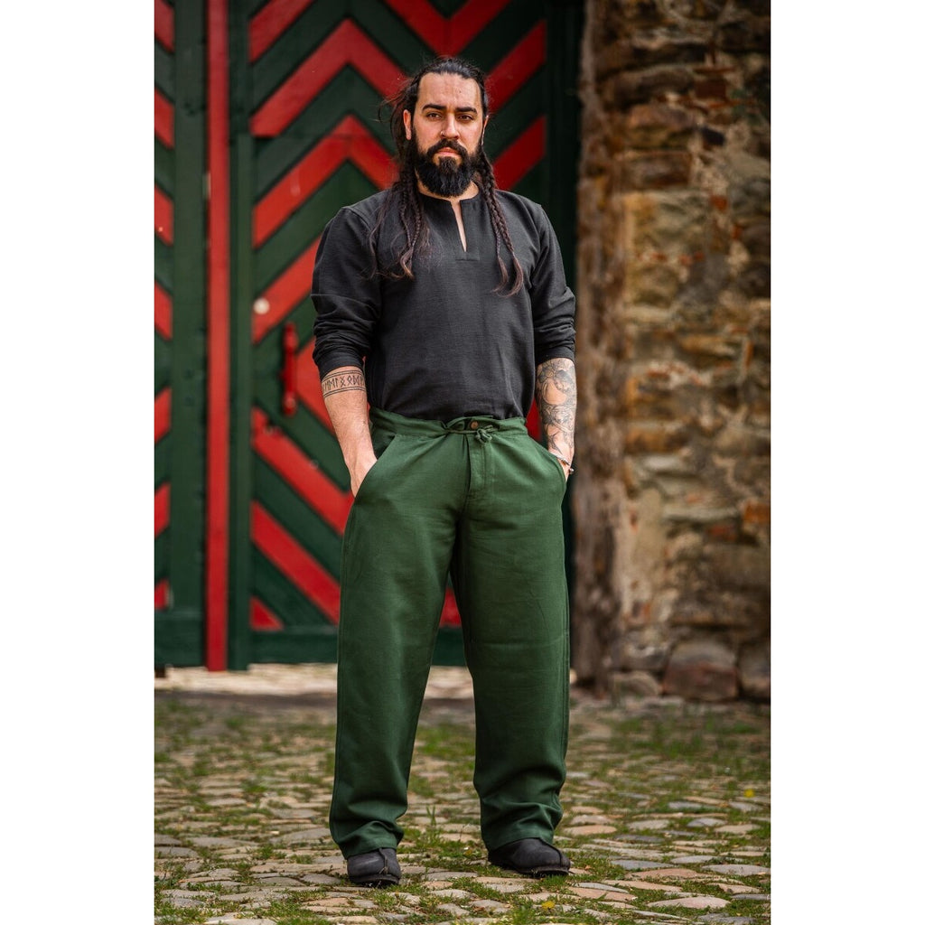 Produktbild Mittelalter Hose Dirk grün