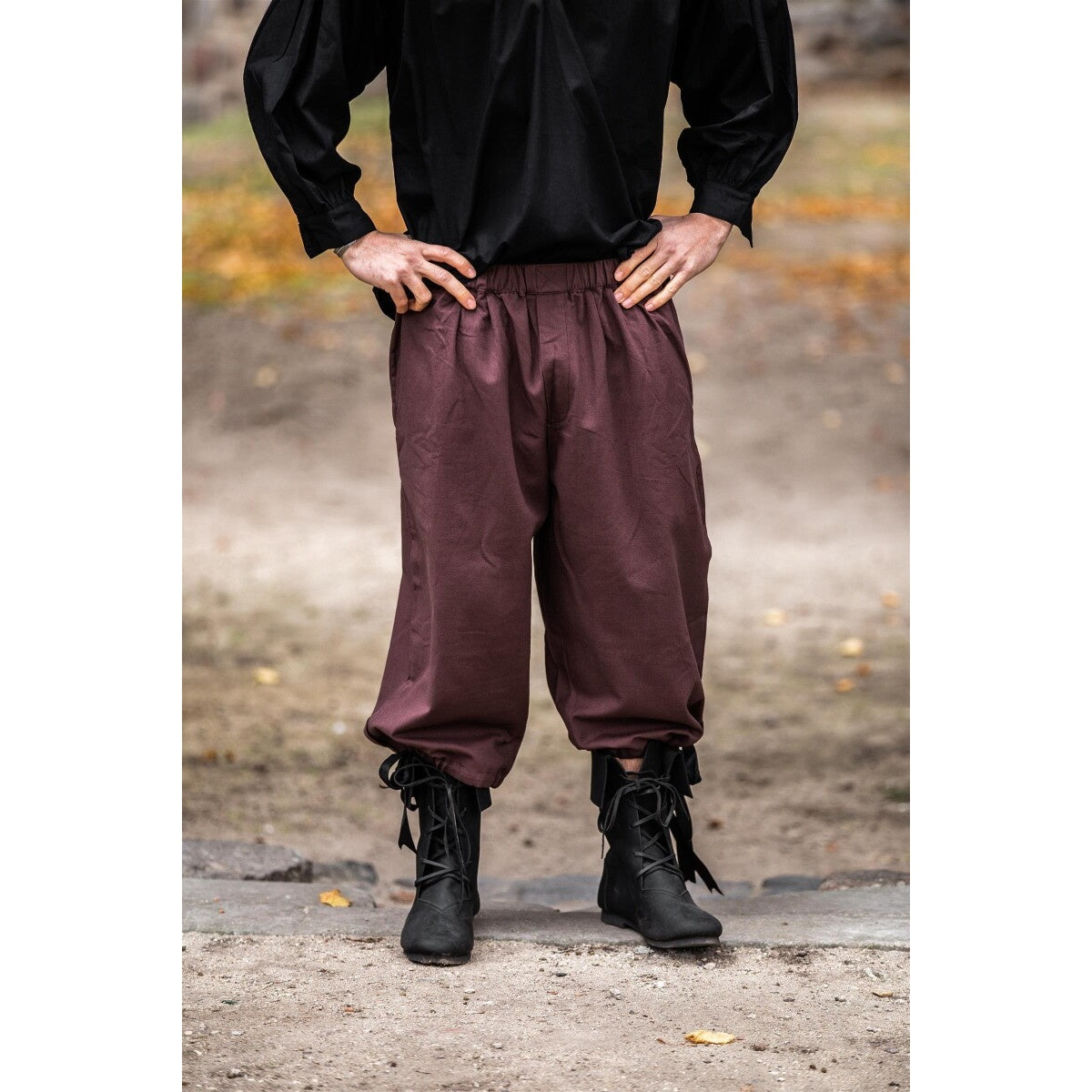 Produktbild Mittelalter Kniebundhose Vincent dunkelbraun
