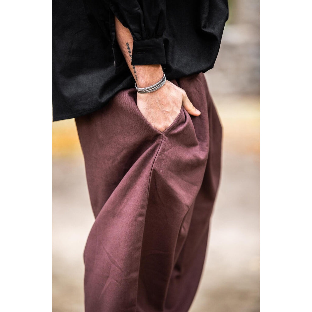 Produktbild Mittelalter Kniebundhose Vincent dunkelbraun
