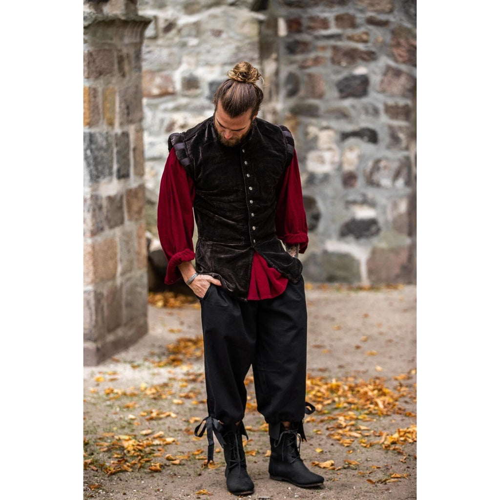 Produktbild Mittelalter Kniebundhose Vincent schwarz
