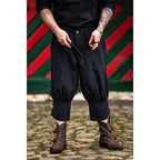 Produktbild Mittelalter Kniebundhose Laurence mit Unterbeinschnürung schwarz
