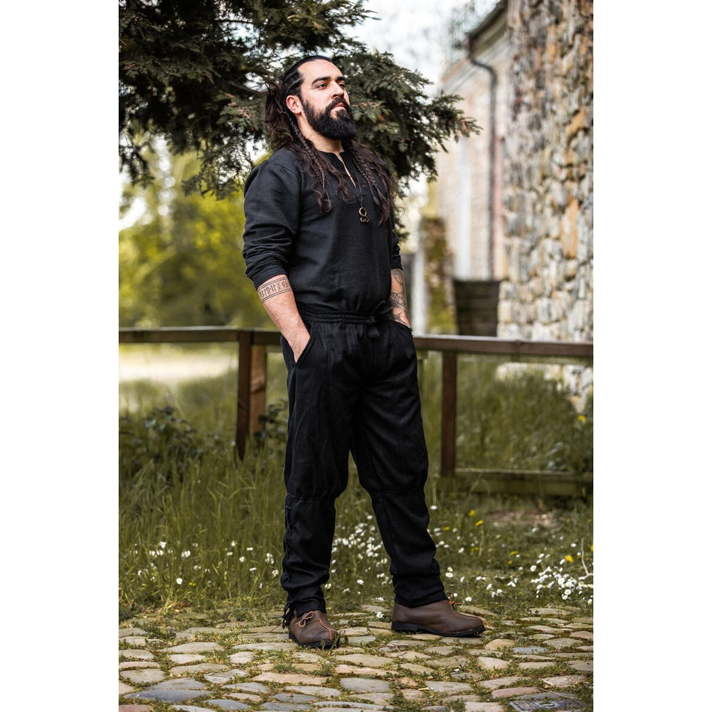 Product image Medieval Woolen Trousers Jorgen black