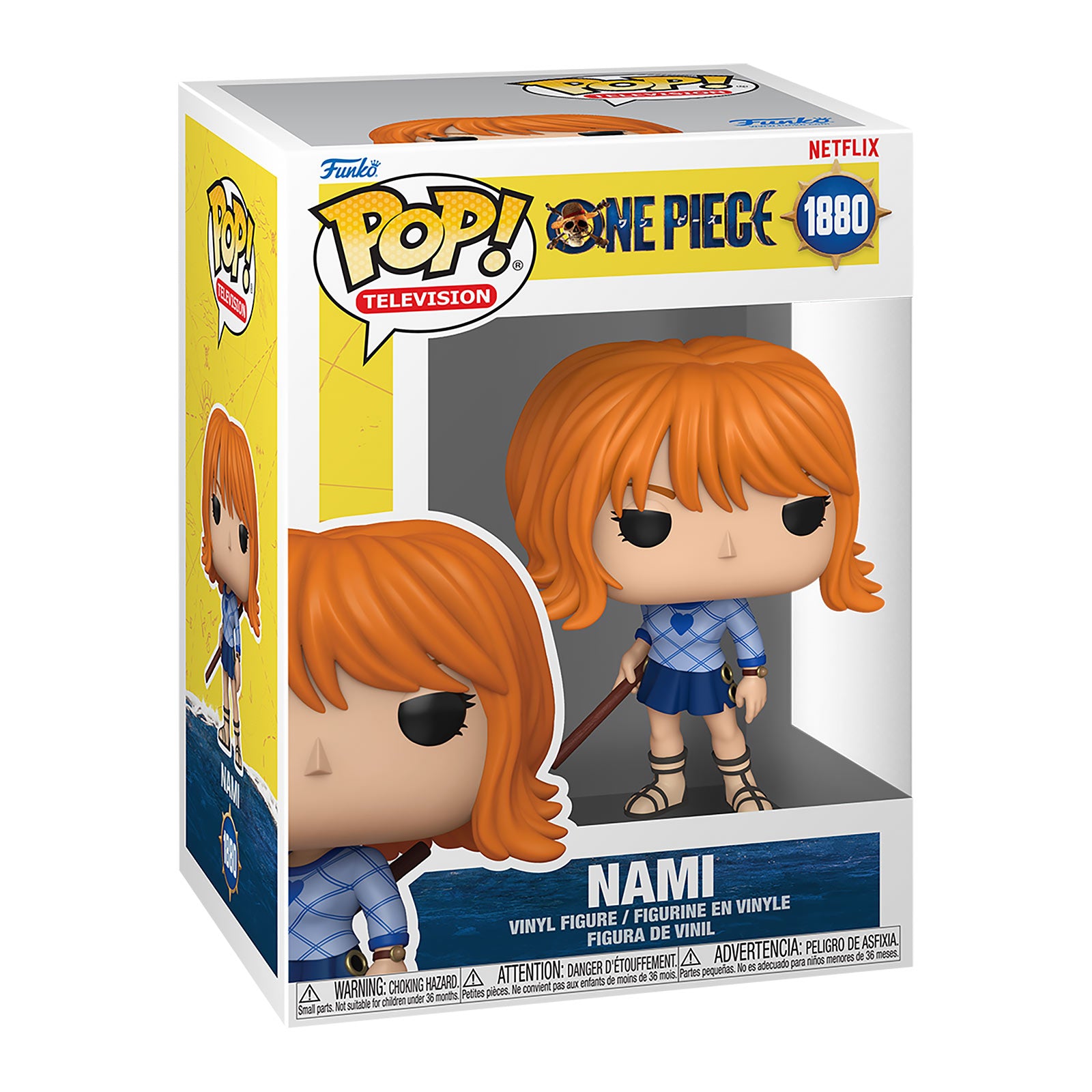 Produktbild One Piece Netflix - Nami Funko Pop Figur