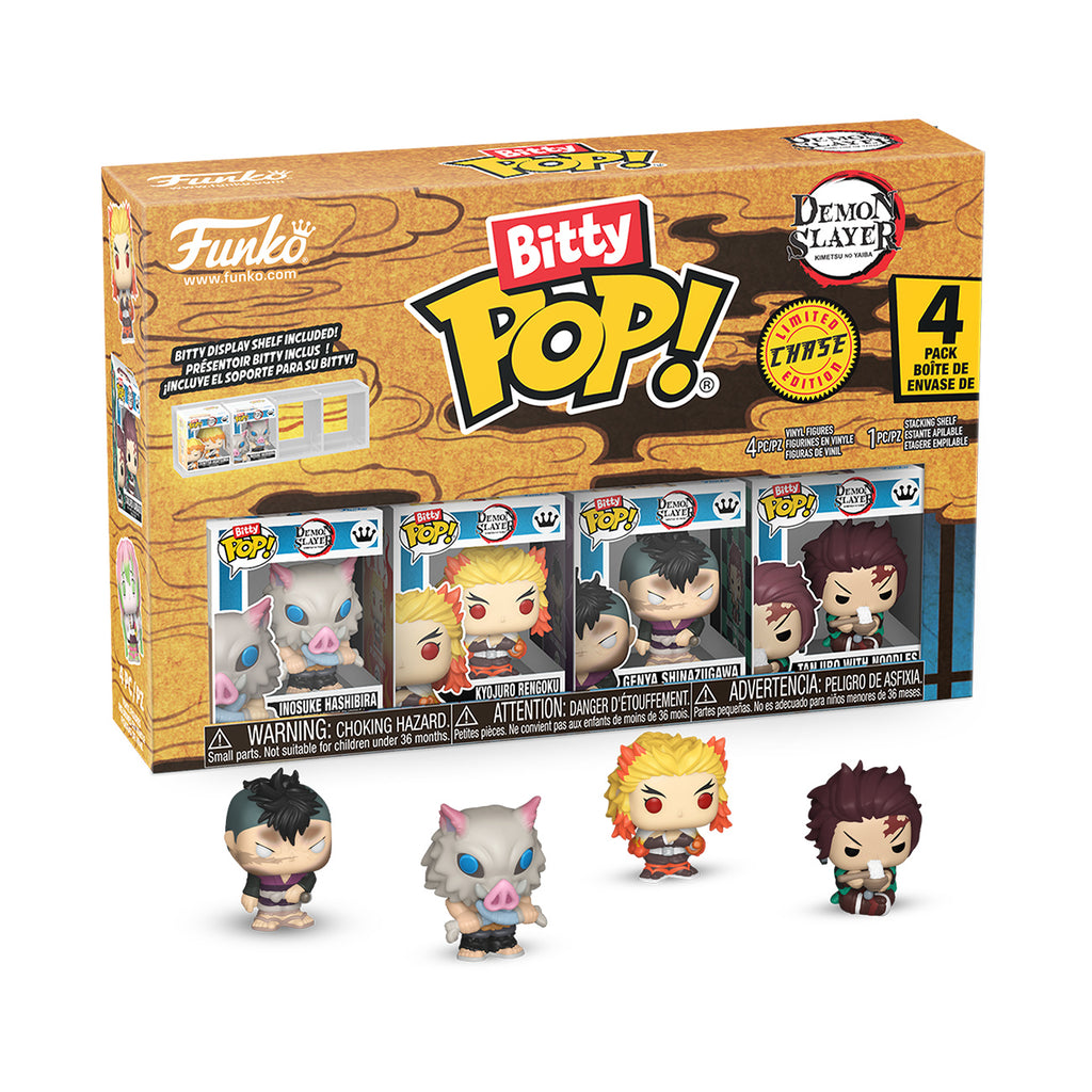 Produktbild Demon Slayer - Funko Bitty Pop 4er Figuren Set Serie 3