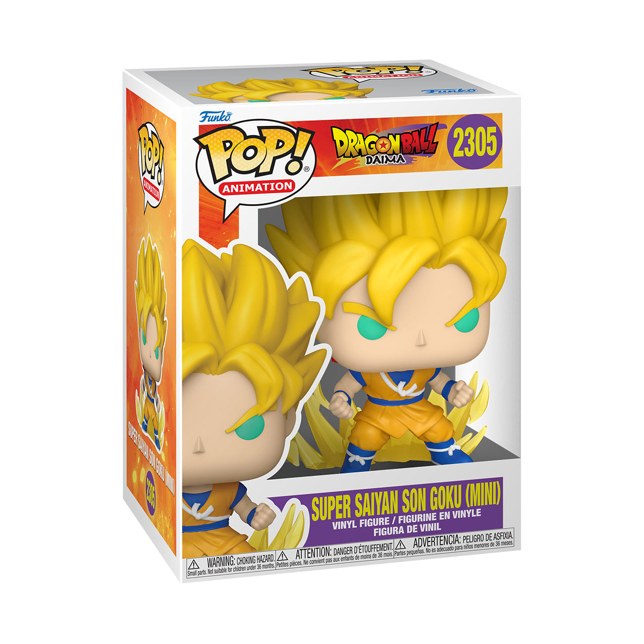 Produktbild Dragon Ball: Daima - Super Saiyan Son Goku (Mini) Funko Pop Figur