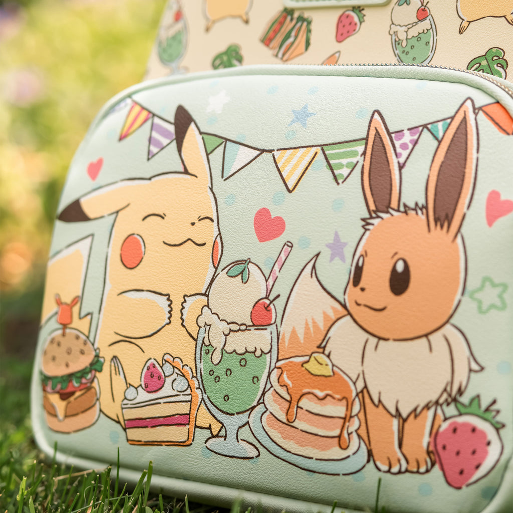 Produktbild Pokemon - Pikachu und Evoli Food Collection Mini Rucksack