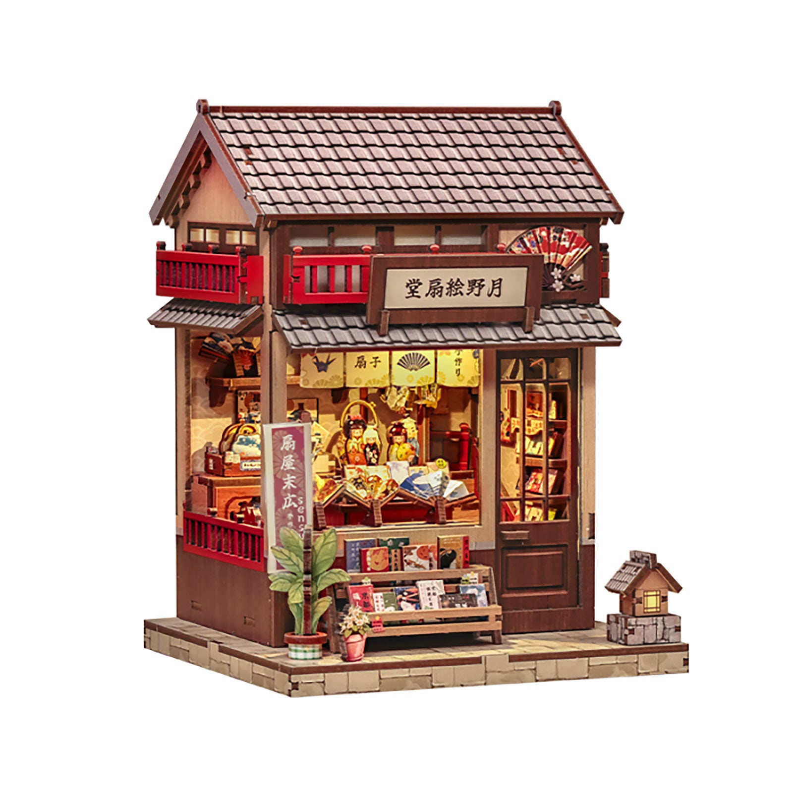 Produktbild CuteBee - Tsukino Eogi-dou Miniaturhaus Book Nook Modell Bausatz