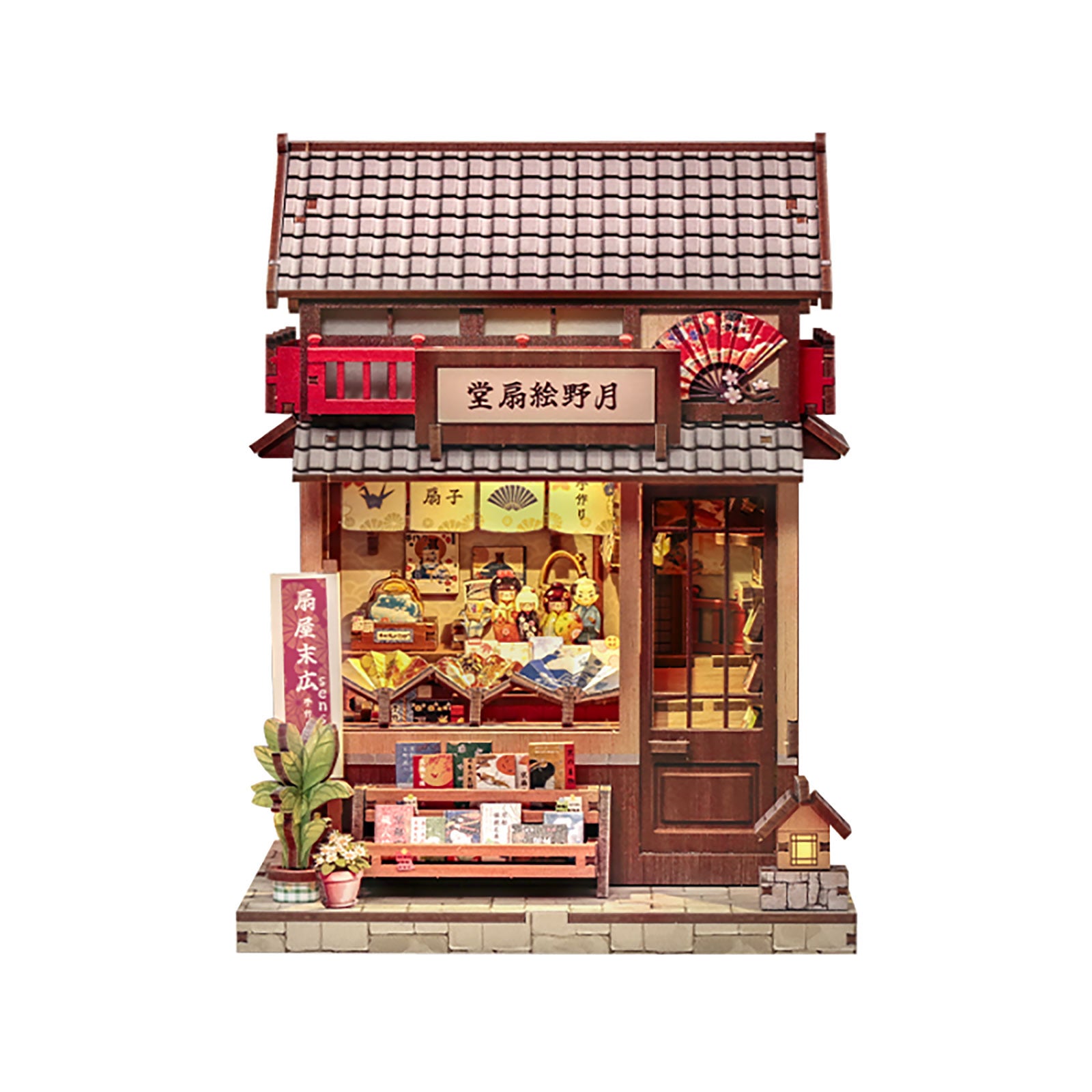 Produktbild CuteBee - Tsukino Eogi-dou Miniaturhaus Book Nook Modell Bausatz