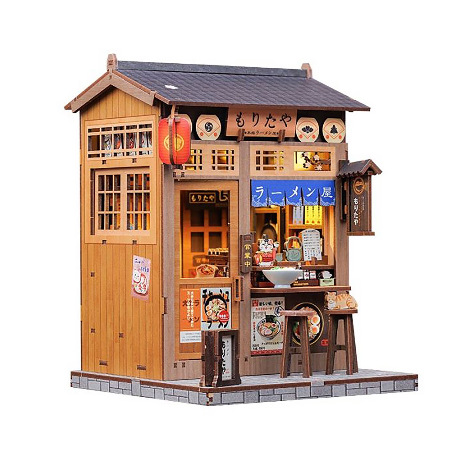 Produktbild CuteBee - Morita-Ya Miniaturhaus Book Nook Modell Bausatz