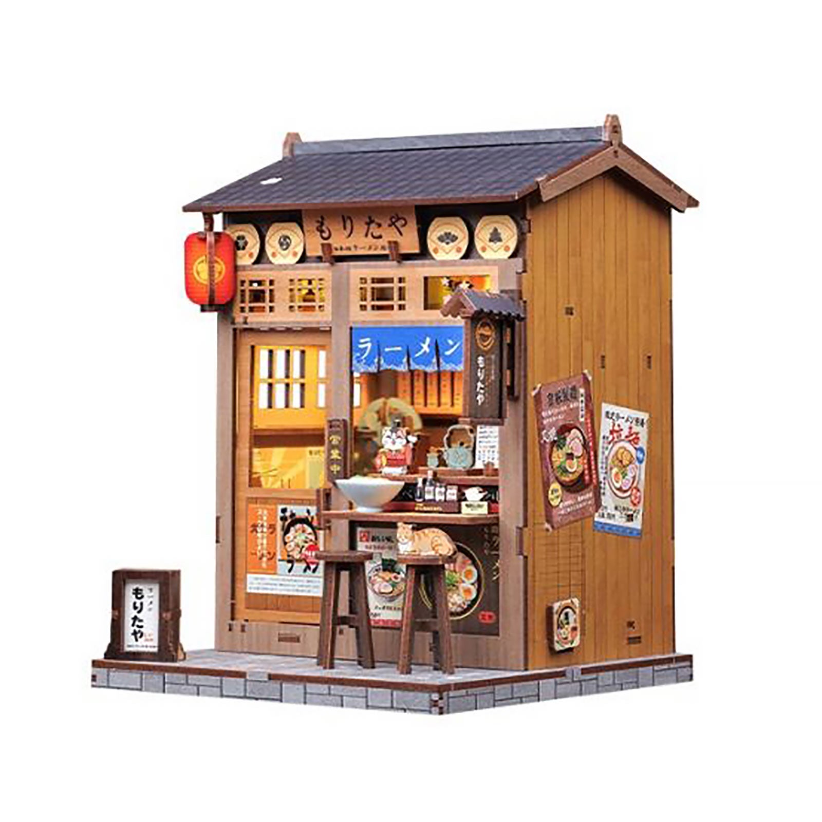 Produktbild CuteBee - Morita-Ya Miniaturhaus Book Nook Modell Bausatz