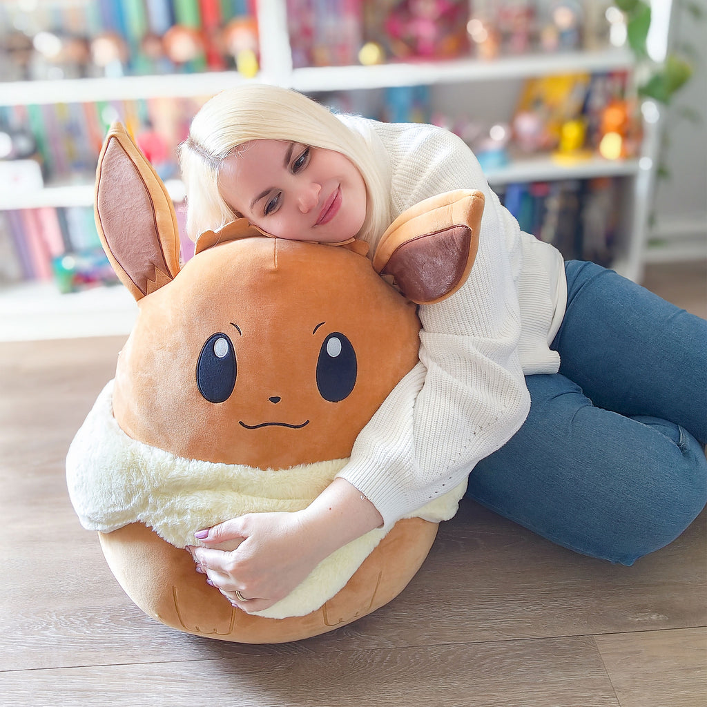 Pokemon - Evoli Squishmallows Jumbo Plüsch Figur