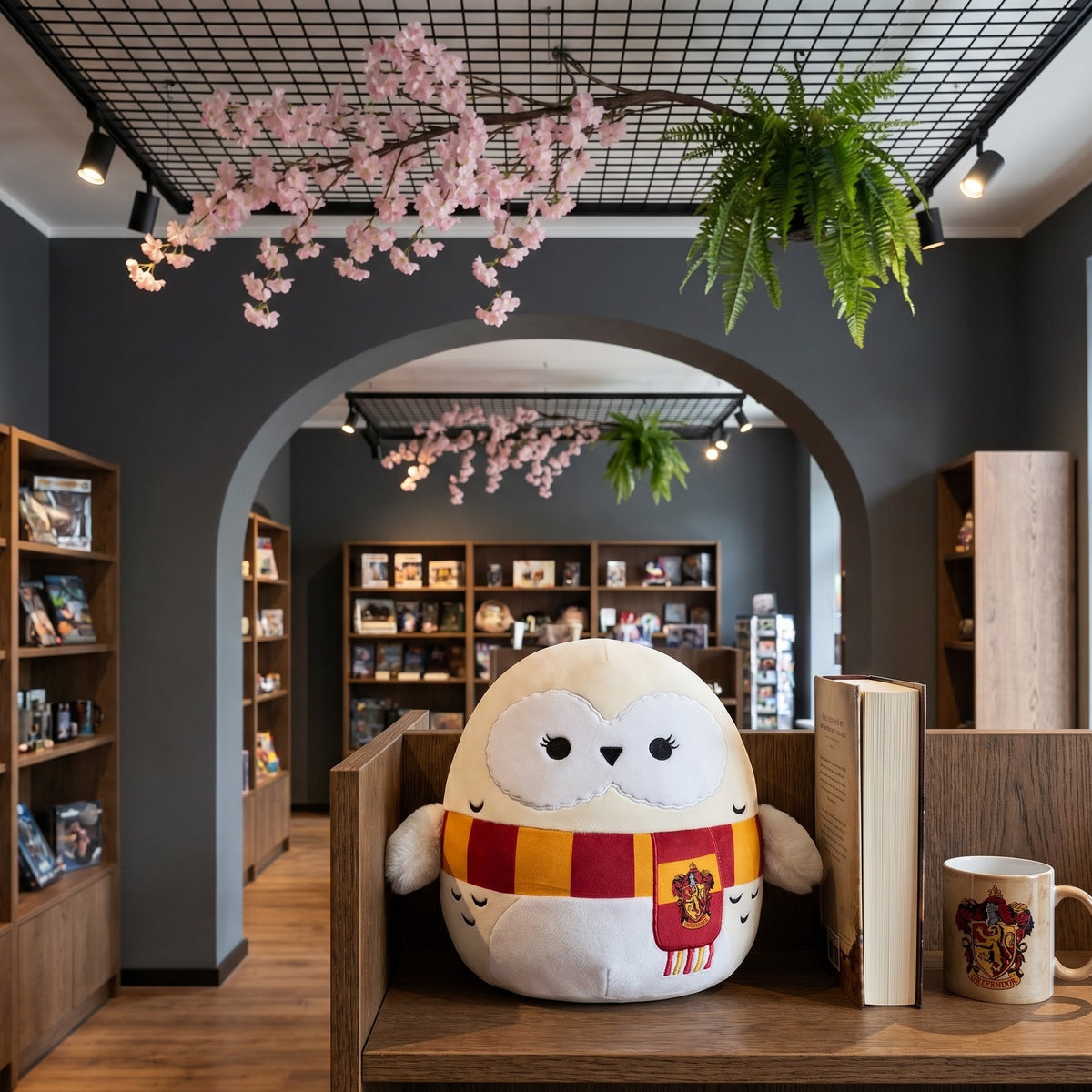 Produktbild Harry Potter - Hedwig mit Schal Squishmallows Plüsch Figur