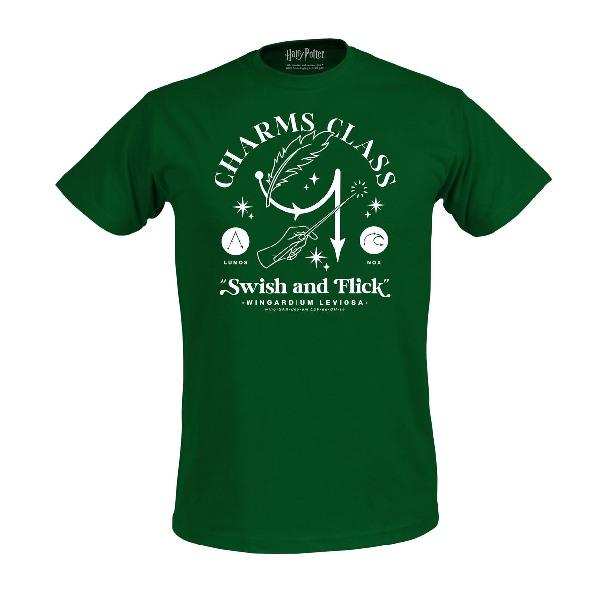 Produktbild Zauberkunst Hogwarts T-Shirt grün - Harry Potter