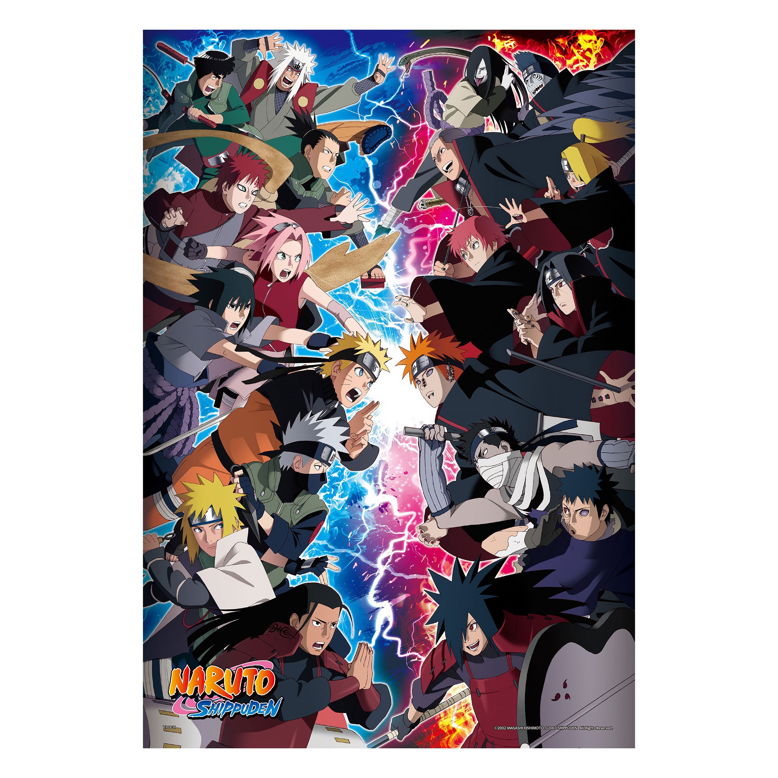 Produktbild Naruto Shippuden - Battle of Shinobi Puzzle Super Small Pieces