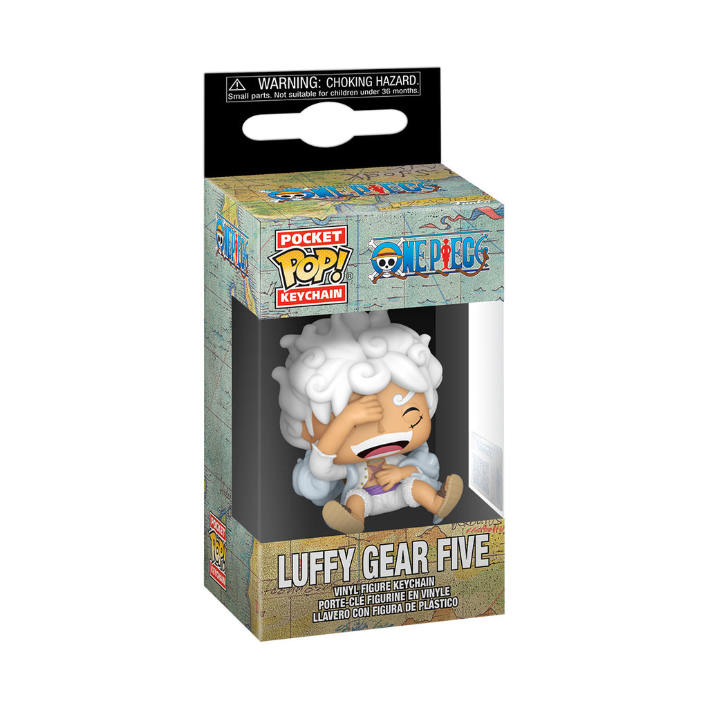 Produktbild One Piece - Monkey D. Luffy Gear 5 Funko Pop Schlüsselanhänger