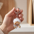 Produktbild One Piece - Monkey D. Luffy Gear 5 Funko Pop Schlüsselanhänger