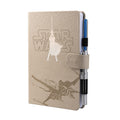 Produktbild Star Wars - Luke Skywalker Notizbuch mit Lichtschwert Stift