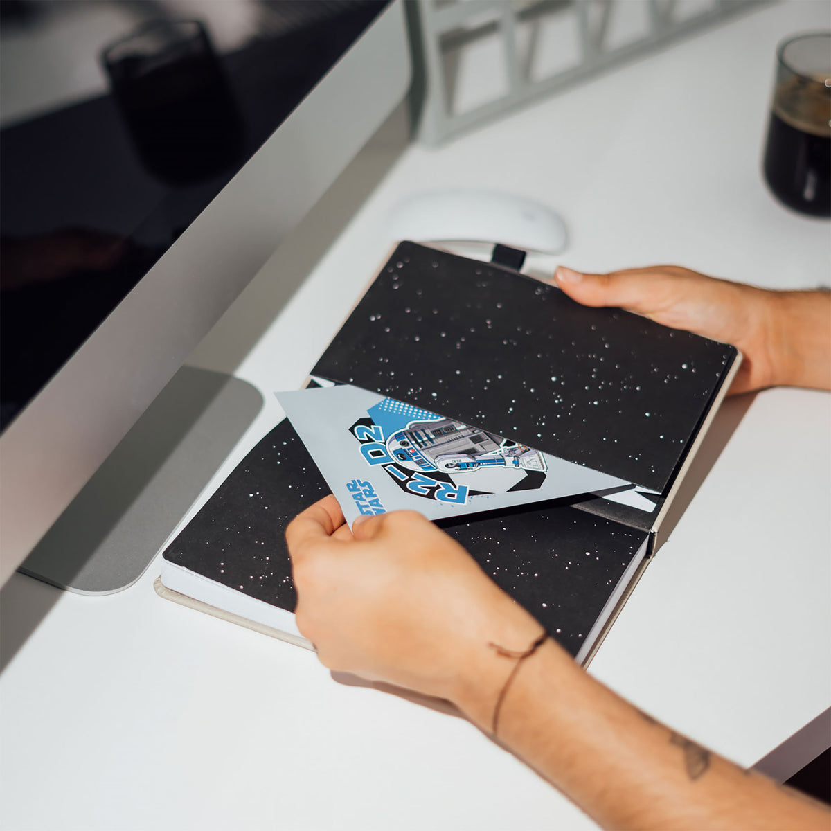 Produktbild Star Wars - Luke Skywalker Notizbuch mit Lichtschwert Stift