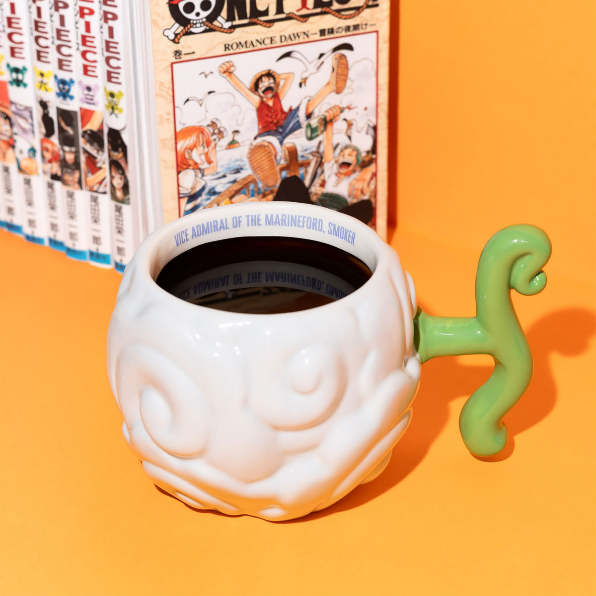 Produktbild One Piece - Smoke Smoke Teufelsfrucht 3D Tasse