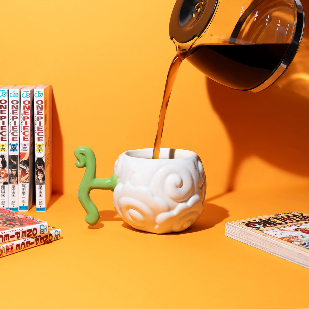 Produktbild One Piece - Smoke Smoke Teufelsfrucht 3D Tasse