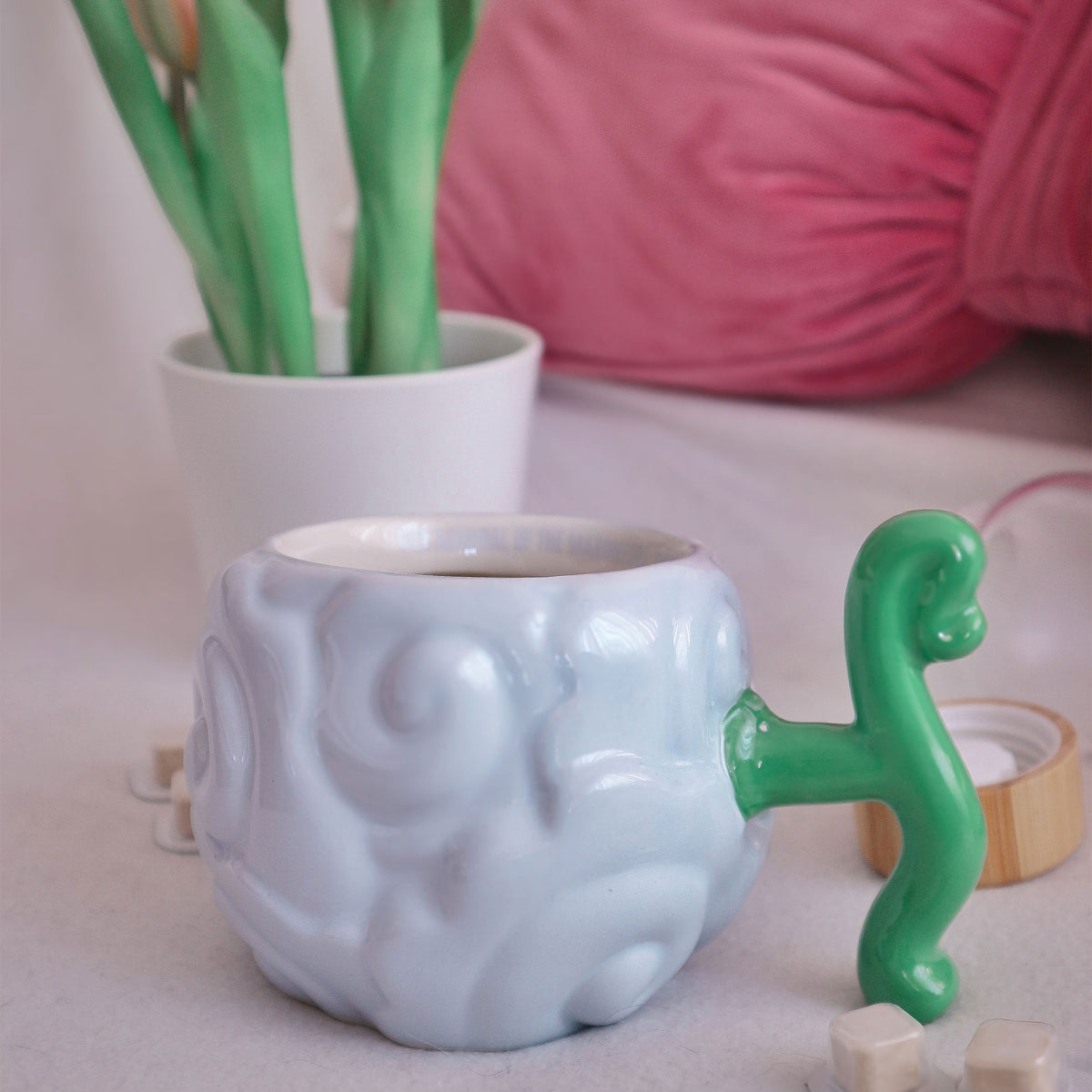 Produktbild One Piece - Smoke Smoke Teufelsfrucht 3D Tasse