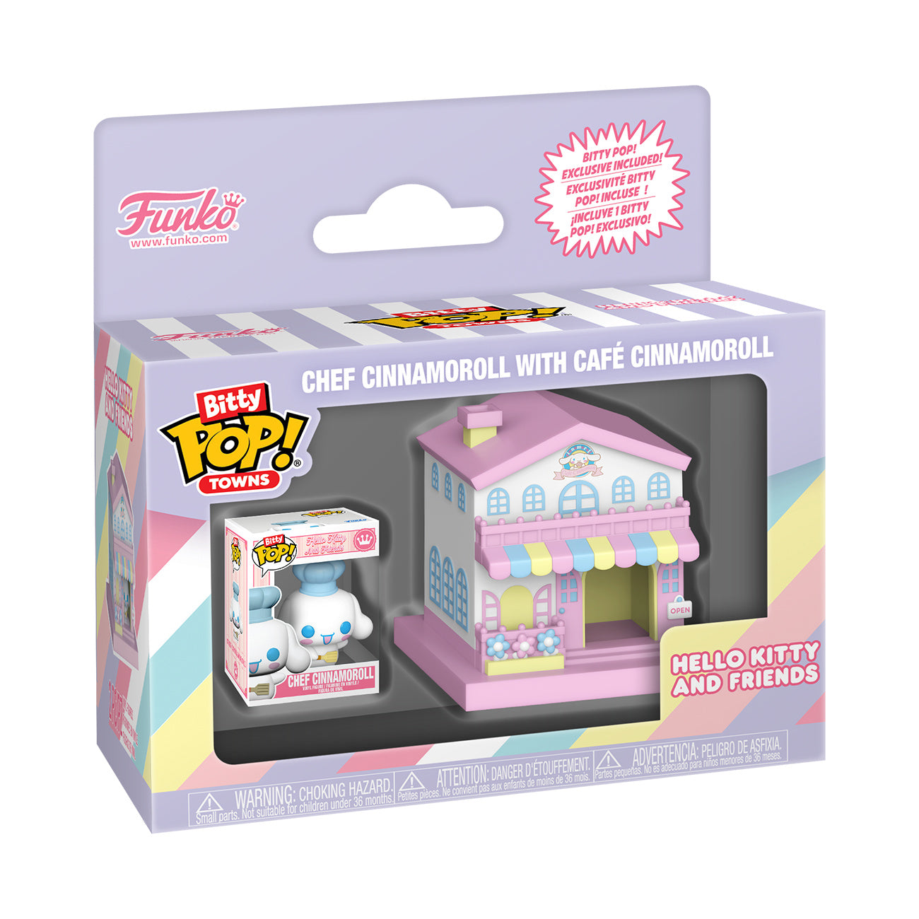 Produktbild Sanrio - Cinnamoroll Cafe Funko Bitty Pop Town Diorama