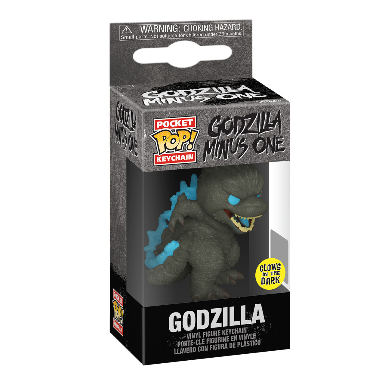 Produktbild Godzilla (Heat Ray) - Glow in the Dark Funko Pop Schlüsselanhänger