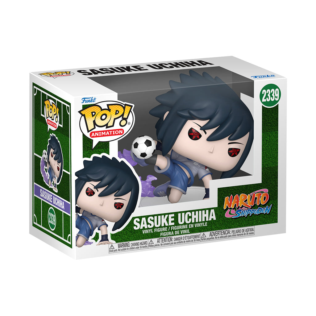 Naruto Shippuden - Sasuke mit Fußball Funko Pop Figur
