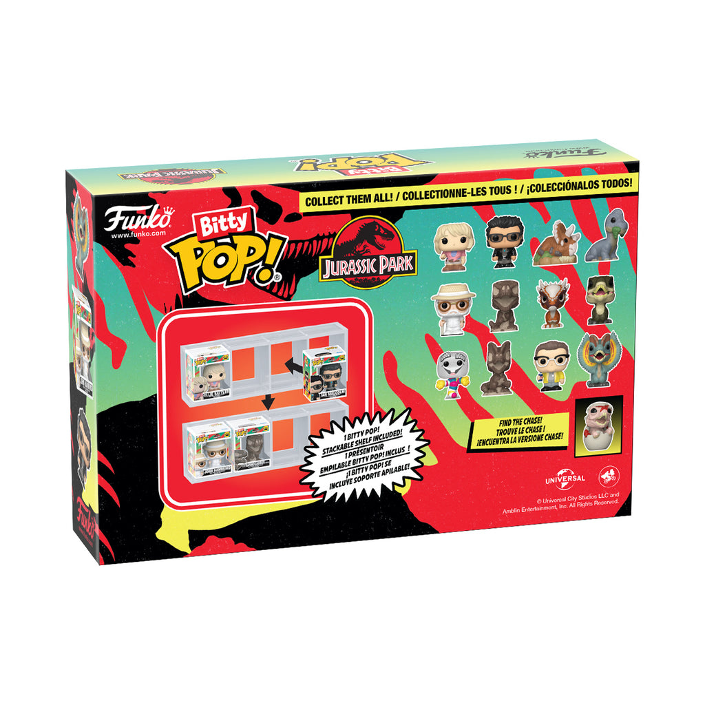 Produktbild Jurassic Park - Funko Bitty Pop Figuren Set Series 3