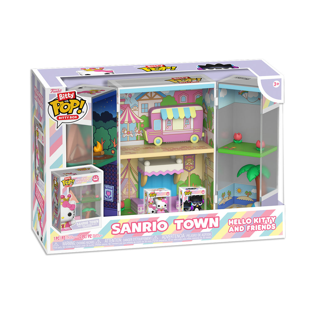 Hello Kitty - Sanrio Town Funko Bitty Pop Display mit 2 Figuren