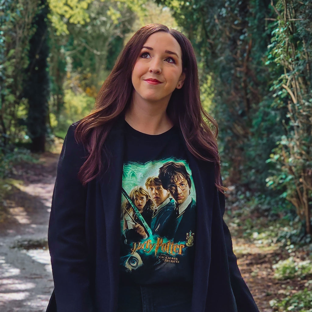Produktbild Die Kammer des Schreckens Poster T-Shirt - Harry Potter