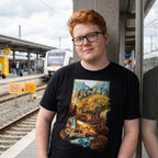 Produktbild Bruchtal T-Shirt schwarz - Der Herr der Ringe
