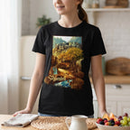 Produktbild Bruchtal T-Shirt schwarz - Der Herr der Ringe