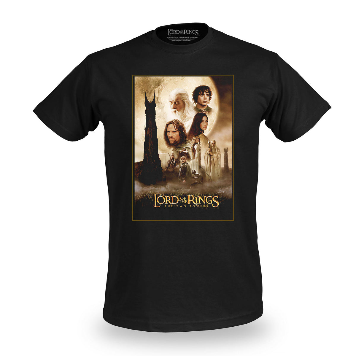 Produktbild Die zwei Türme Poster T-Shirt - Der Herr der Ringe