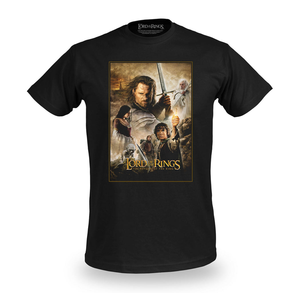 Produktbild Die Rückkehr des Königs Poster T-Shirt - Der Herr der Ringe