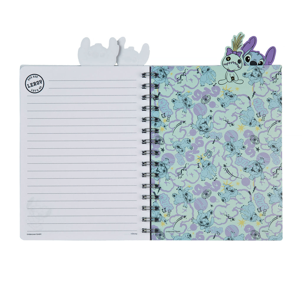 Produktbild Stitch Spiralnotizblock A5 - Lilo & Stitch