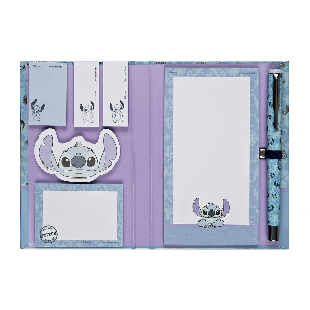 Product image Stitch Notepad Set with Pen - Lilo & Stitch