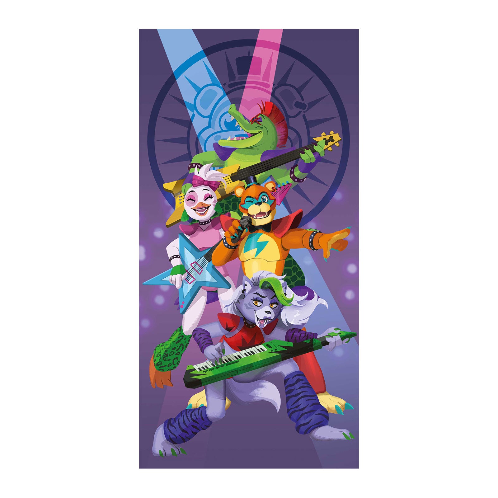 Produktbild Five Nights at Freddys - Group Badetuch