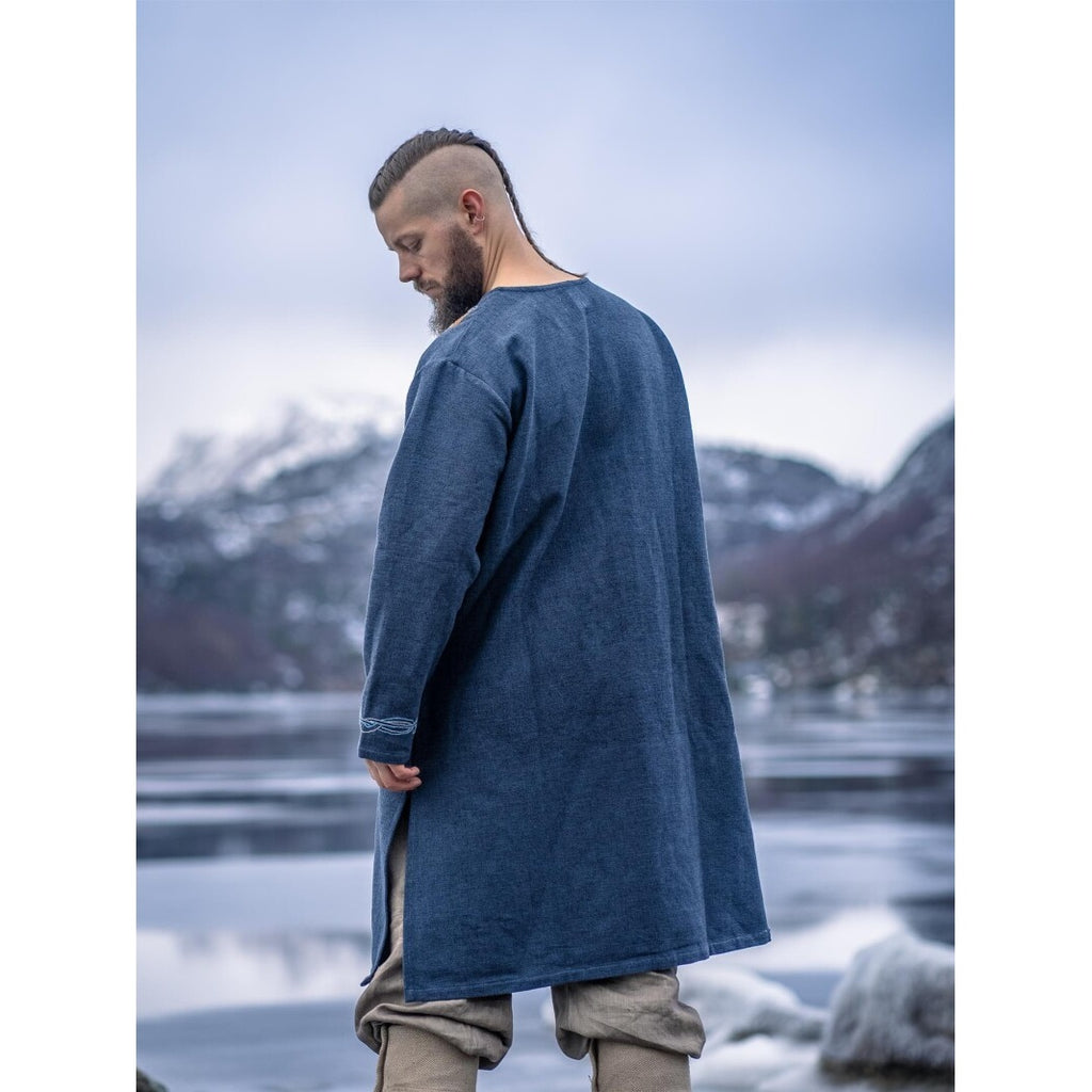 Produktbild Mittelalter Wikinger Tunika Snorri graublau