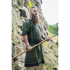 Produktbild Mittelalter Wikinger Tunika Rollo Kurzarm grün