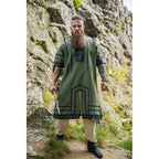 Produktbild Mittelalter Wikinger Tunika Rollo Kurzarm grün