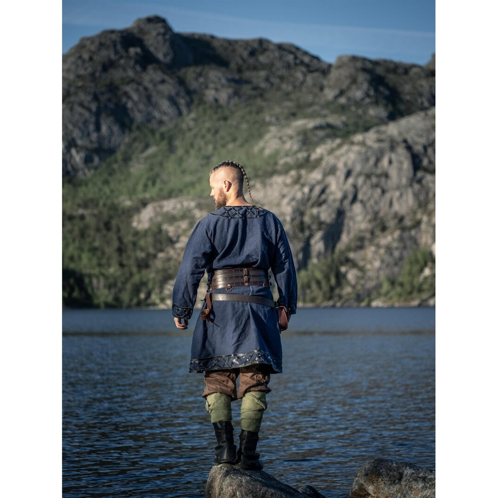 Produktbild Mittelalter Wikinger Tunika Erik dunkelblau