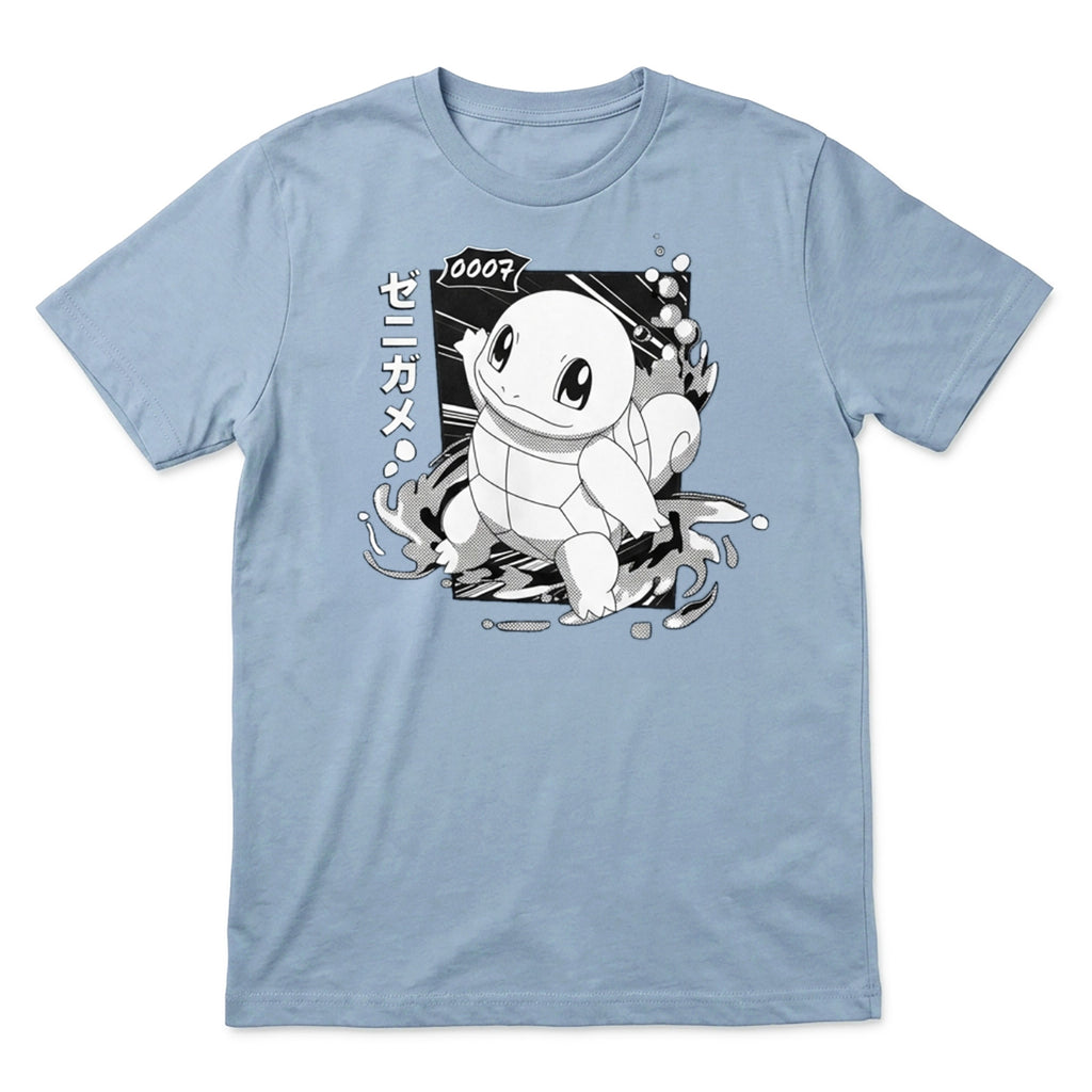 Produktbild Pokemon - Schiggy Katakana Vintage T-Shirt