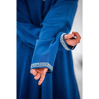 Produktbild Mittelalter Wikinger Kleid Brigida blau