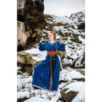 Produktbild Mittelalter Wikinger Kleid Brigida blau