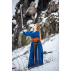 Produktbild Mittelalter Wikinger Kleid Brigida blau