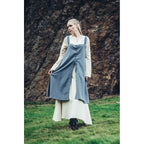 Produktbild Mittelalter Wikinger Überkleid Inka taubenblau