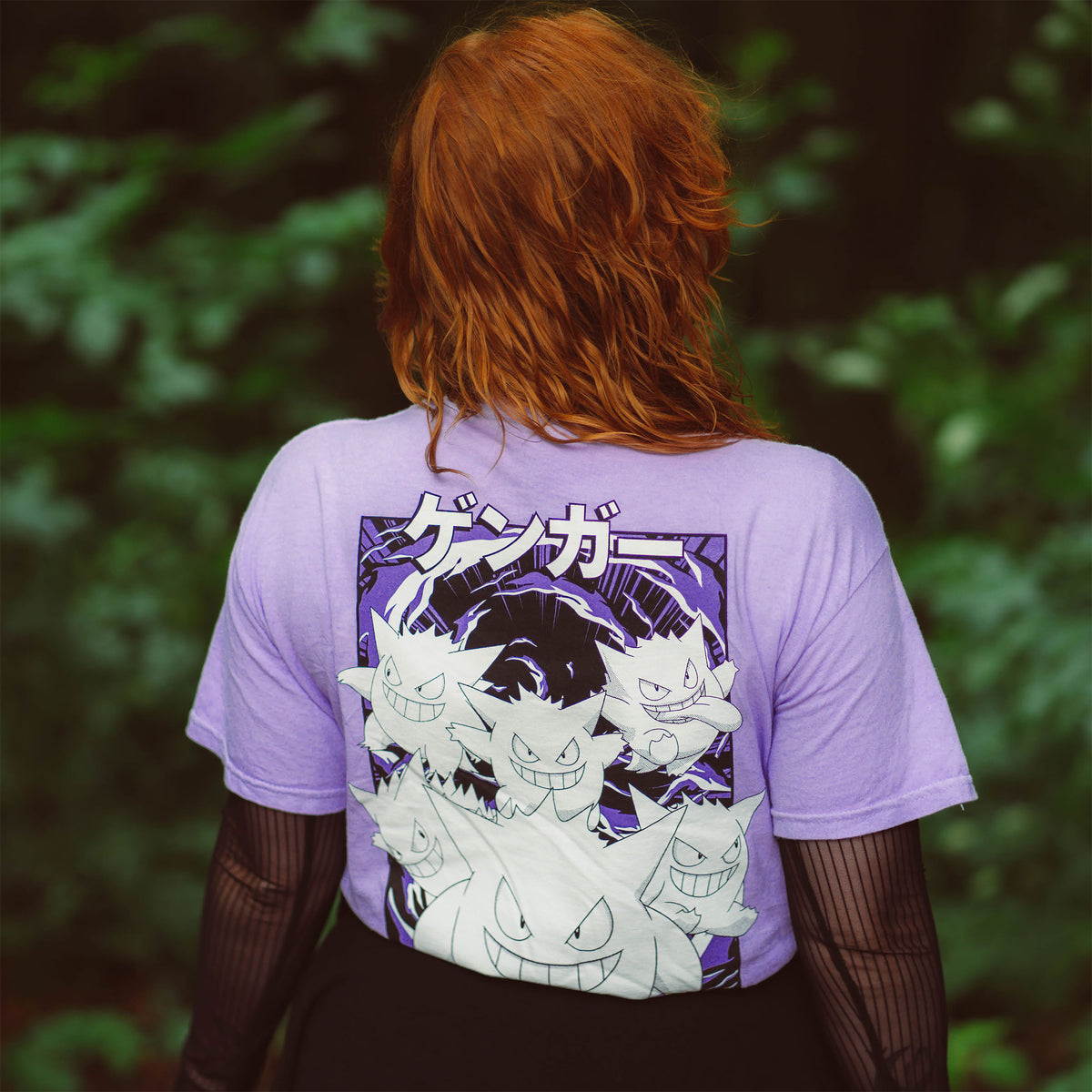 Produktbild Pokemon - Gengar Katakana Vintage T-Shirt